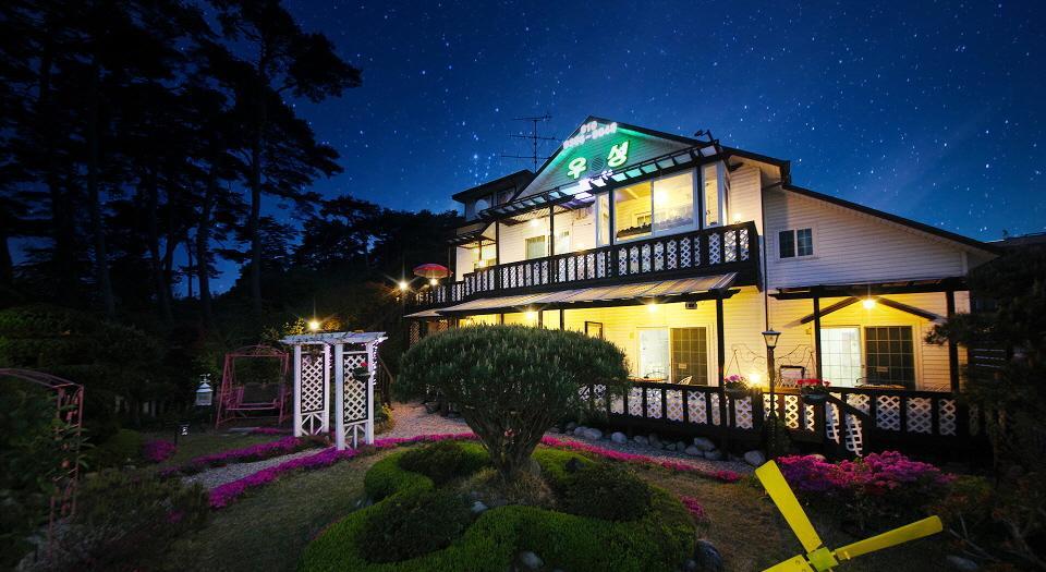 Gyeongpo Woosung Pension Gangneung Dış mekan fotoğraf